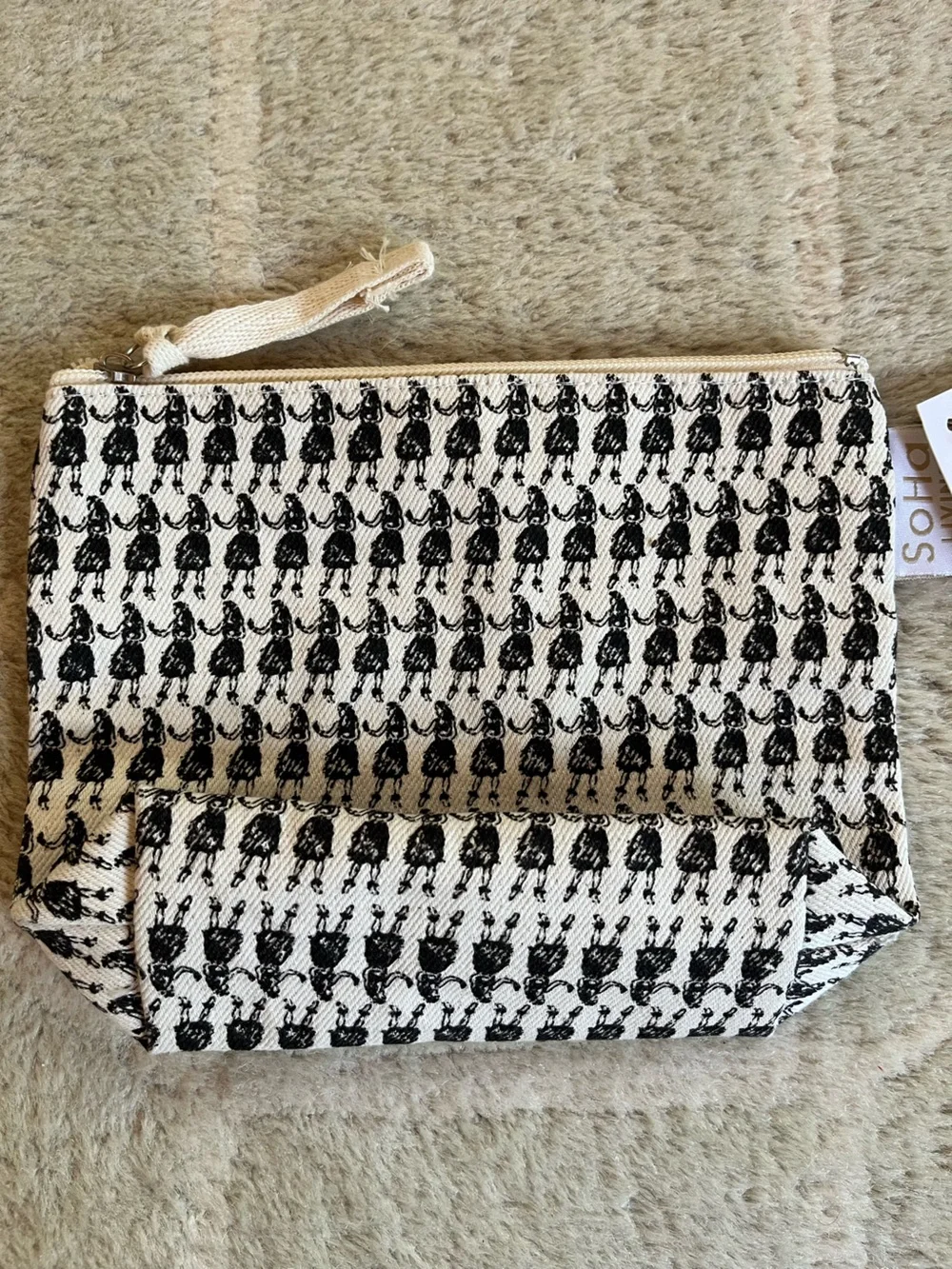 SoHa Hula Girl Tote & Toiletry Bags